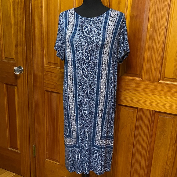 J. Jill casual t-shirt style dress - Picture 1 of 7